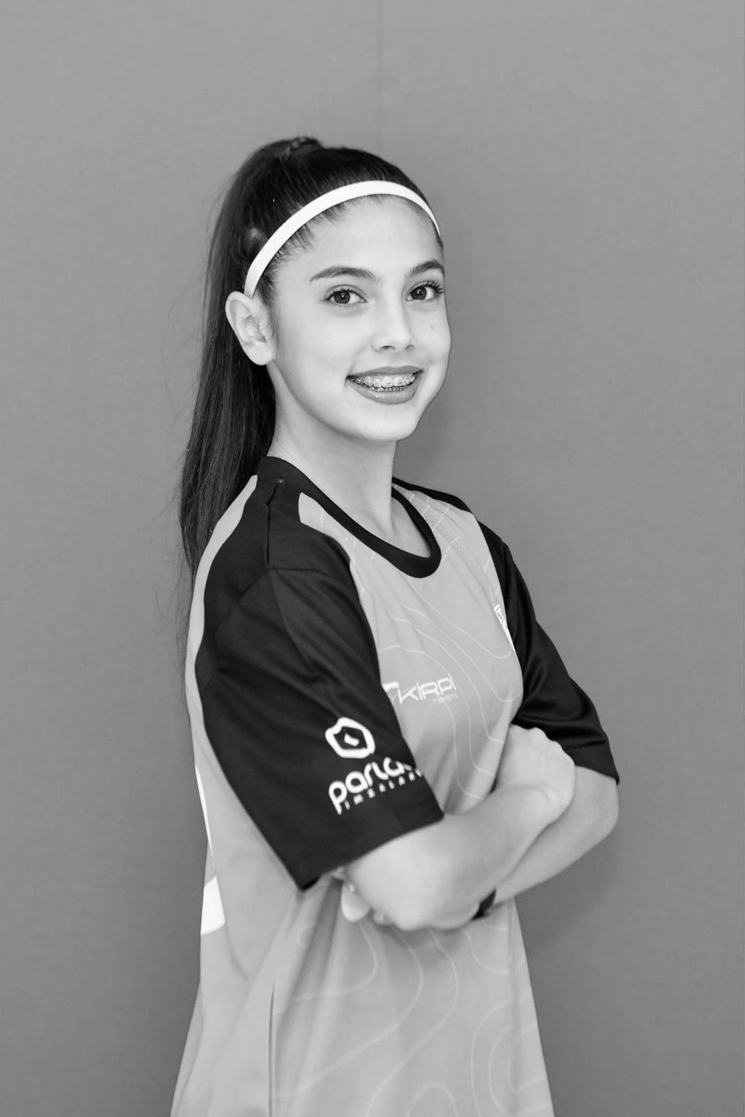 Baku Juniors player confident pose