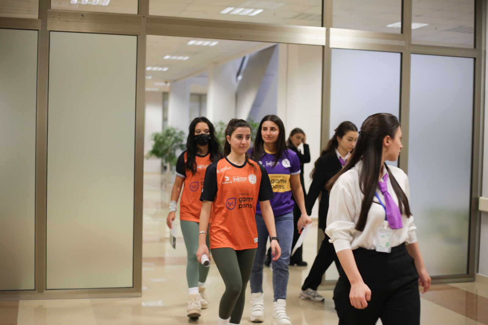 Baku Juniors Team at Melhem International Hospital